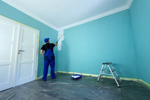 An image of Interior House Painting in Orange CA